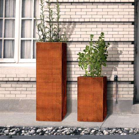 plantercraft corten steel planter box steel|corten steel planter fabricators.